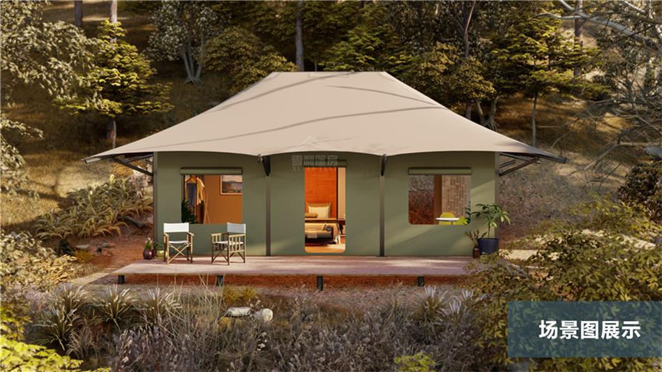 游牧文明遇见现代设计：解码七星区野奢酒店帐篷的建筑哲学